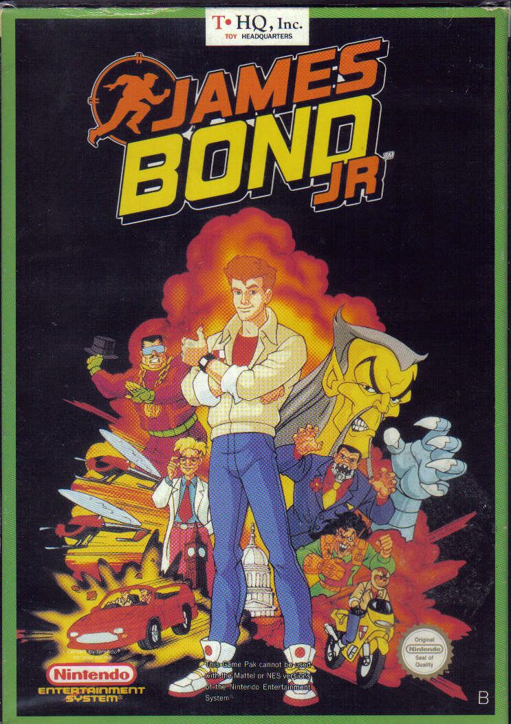 James Bond Jr. Cover