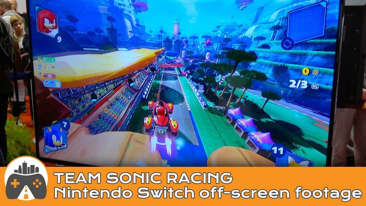 Team Sonic Racing - Off-Screen Gameplay