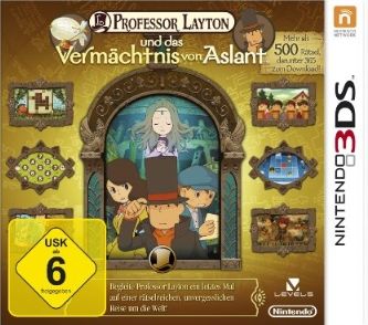 Professor Layton und das Vermächtnis von Aslant Cover