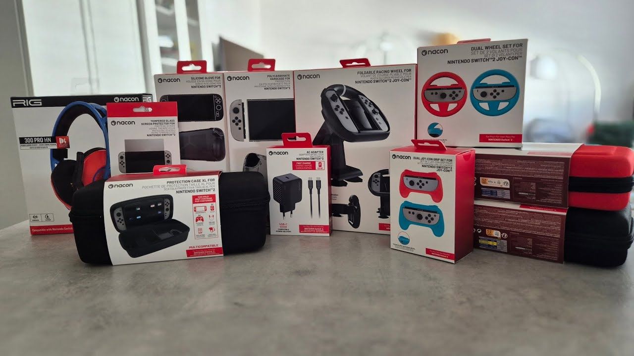 Nacon Nintendo Switch 2 Zubehör im Test