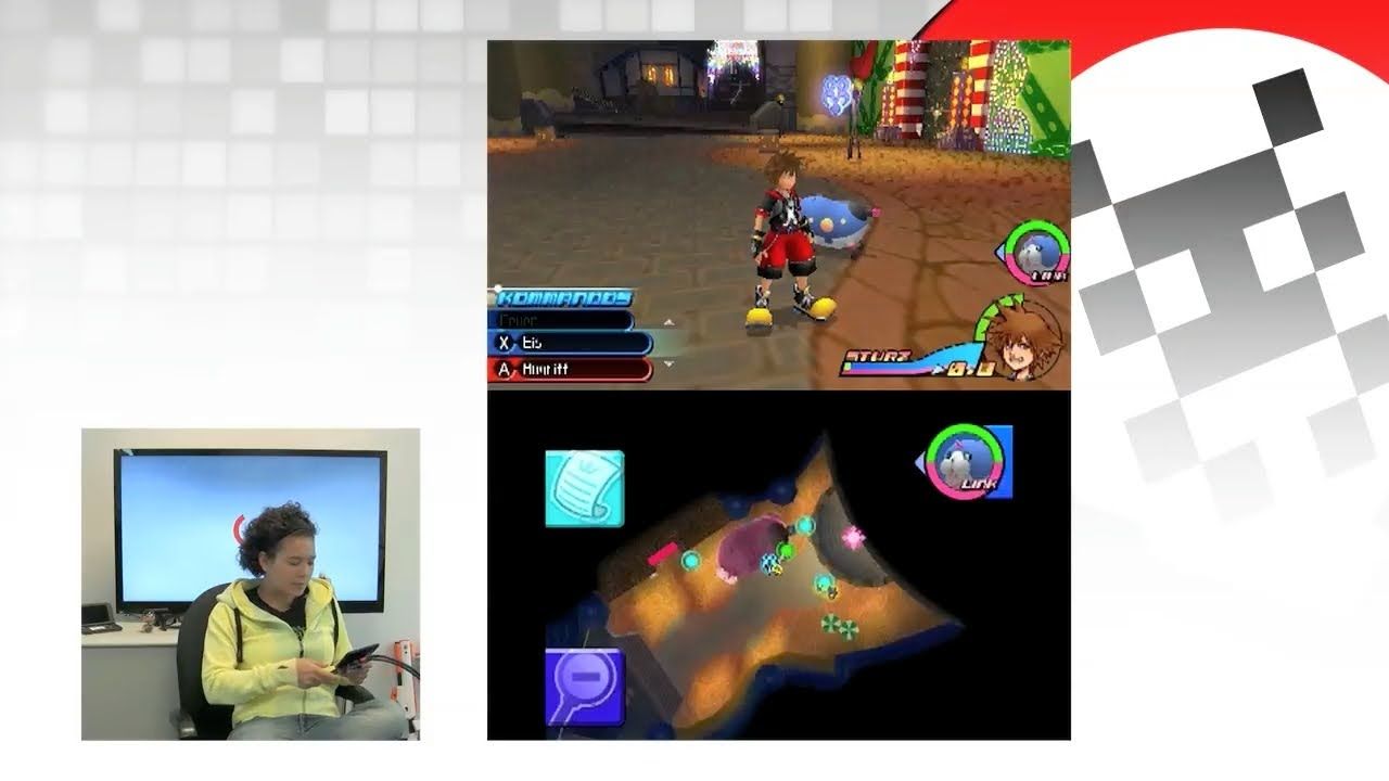 Kingdom Hearts 3D: Dream Drop Distance - Gameplay 