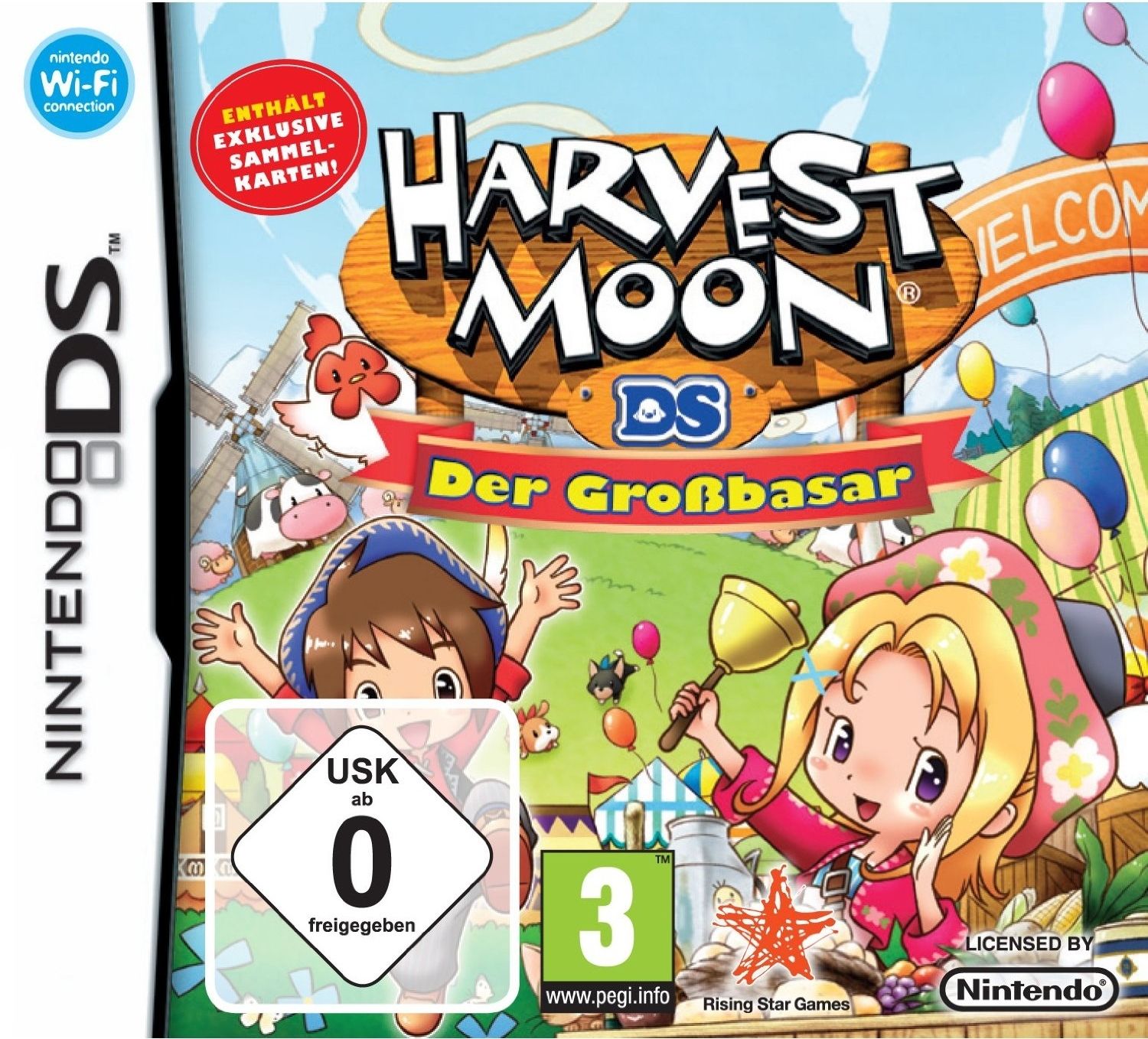 Harvest Moon: Der Großbasar Cover