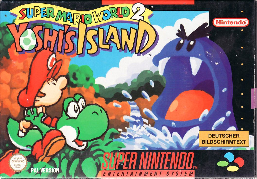Super Mario World 2: Yoshi's Island Cover