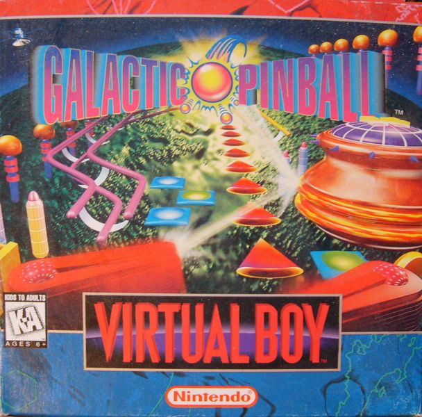 Galactic Pinball (US) Cover