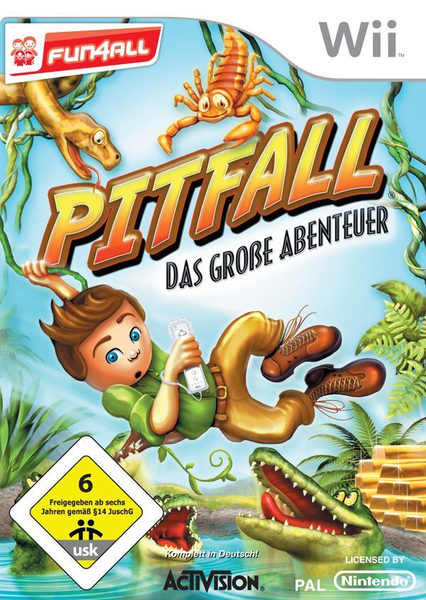 Pitfall: Das große Abenteuer Cover