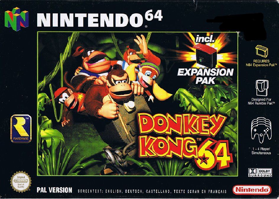 Donkey Kong 64 Cover