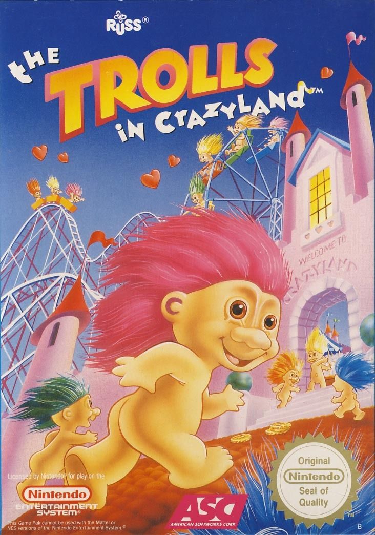 Trolls in Crazyland, The Cover