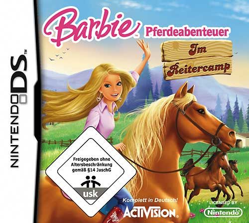 Barbie Pferdeabenteuer: Im Reitercamp Cover