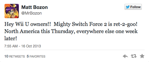 Mighty Switch Force! 2 für Wii U