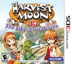 Harvest Moon 3D: The Tale Of Two Towns Cover