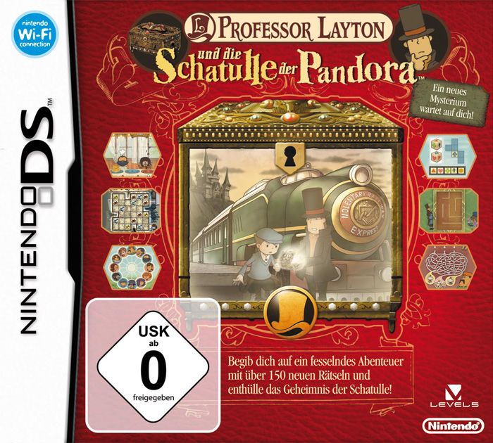 Professor Layton und die Schatulle der Pandora Cover