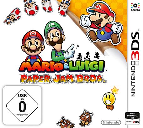 Mario & Luigi: Paper Jam Bros. Cover