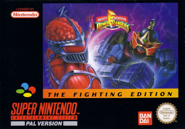 Mighty Morphin Power Rangers: The Fighting Edition Cover