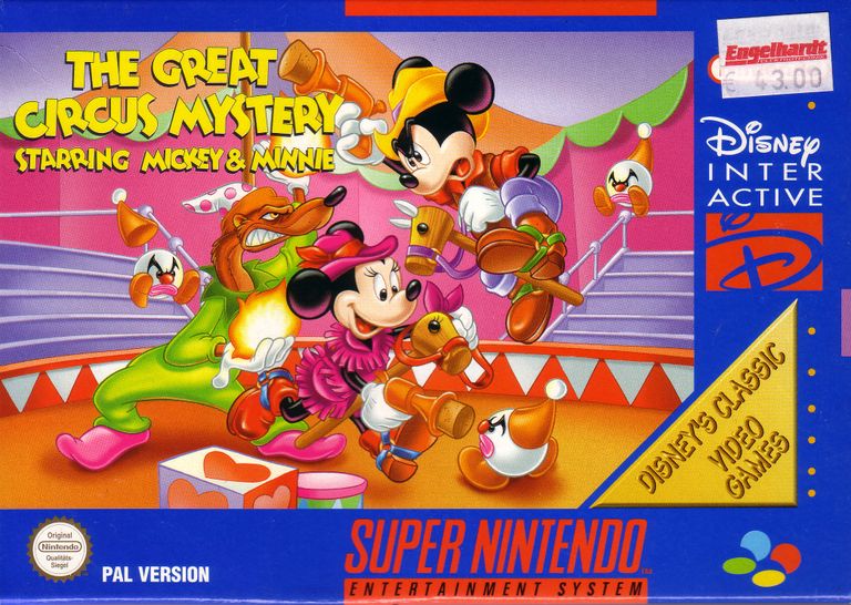 Great Circus Mystery starring Mickey & Minnie, The Cover