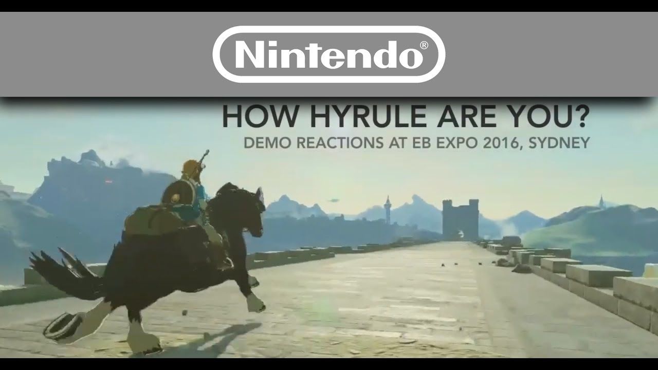 The Legend of Zelda: Breath of the Wild - Demo Reactions 