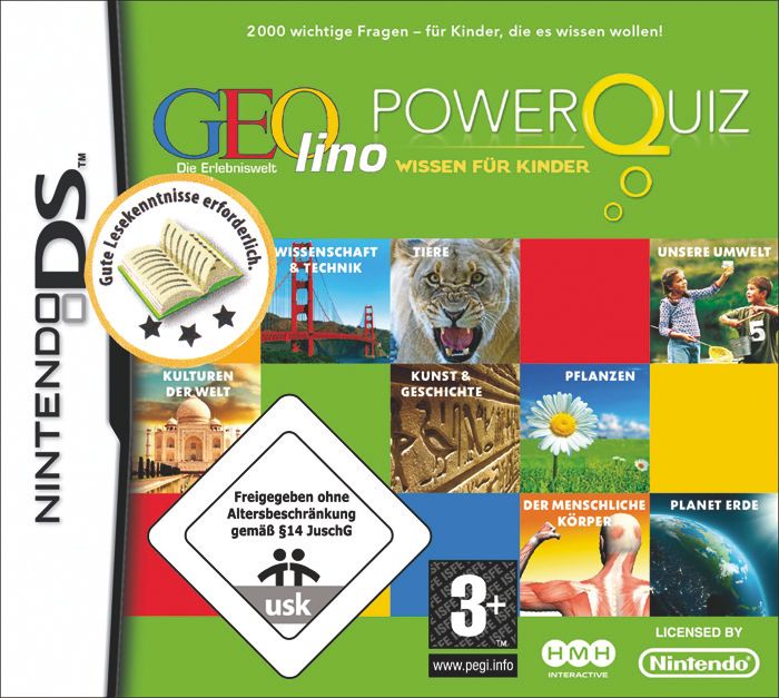 GEOlino PowerQuiz - Wissen für Kinder Cover