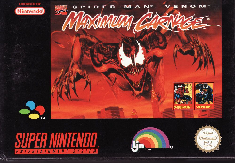 Spider-Man/Venom: Maximum Carnage Cover