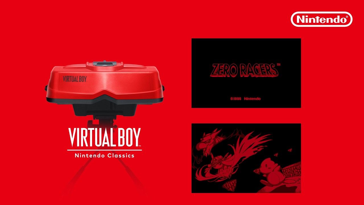 Virtual Boy – Nintendo Classics: Zwei unveröffentlichte Spiele und neue Farbfilter