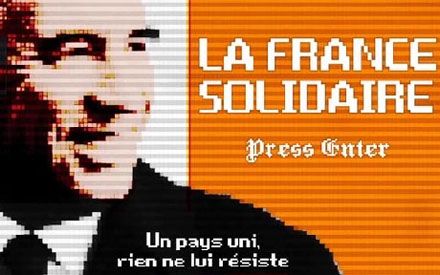Konami-Code als Werbung im französichen Wahlkampf