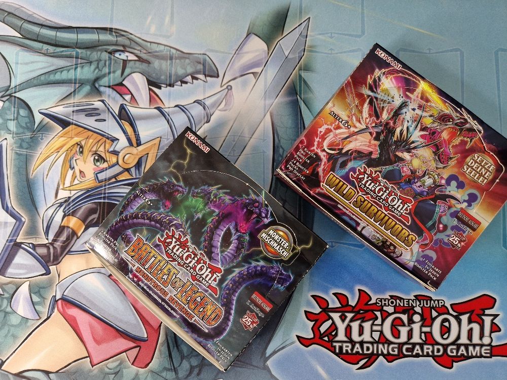 YGO TCG: Wild Survivors & Battle Legend: Monstrous Revenge