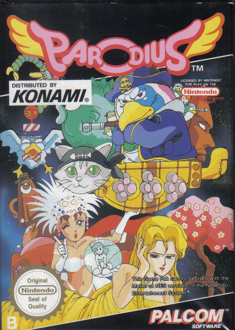 Parodius Cover