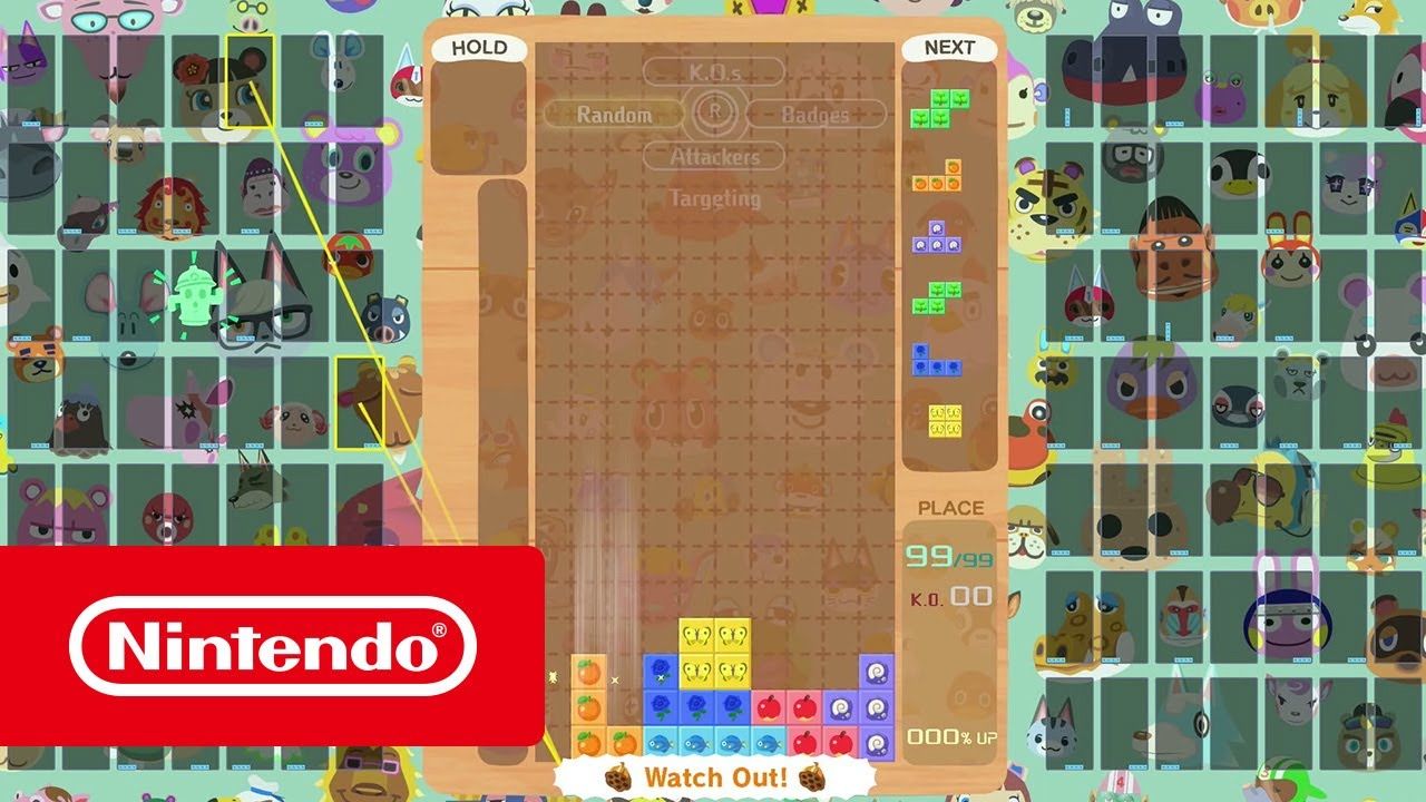 Tetris 99 Grand Prix Nr. 13 in den Startlöchern
