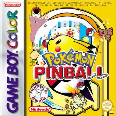 Pokémon Pinball Cover