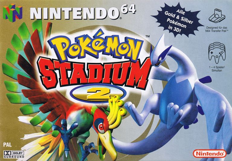 Pokémon Stadium 2 Cover