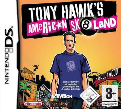 Tony Hawk`s American Sk8land Cover