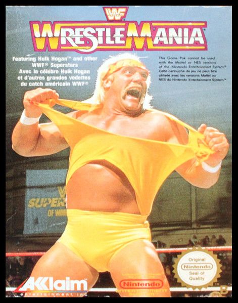 WWF Wrestlemania Cover