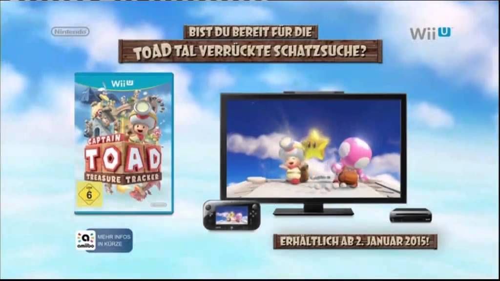 Deutsche Werbespots zu Captain Toad: Treasure Tracker