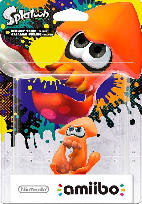 Splatoon Collection Inkling Tintenfisch orange Cover