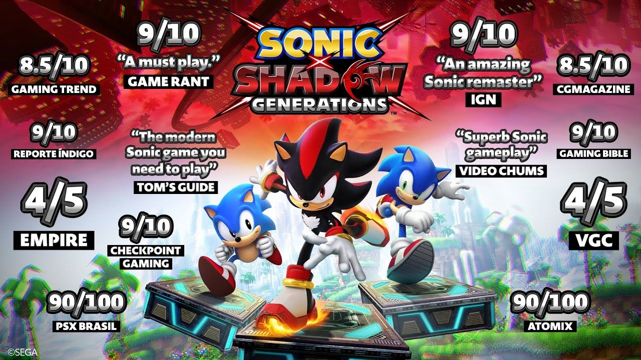 SONIC X SHADOW GENERATIONS