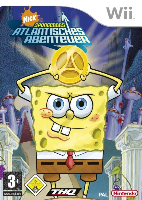 SpongeBobs Atlantisches Abenteuer Cover