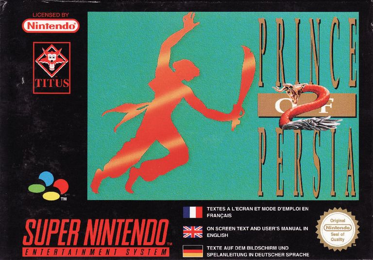 Prince of Persia 2 Cover