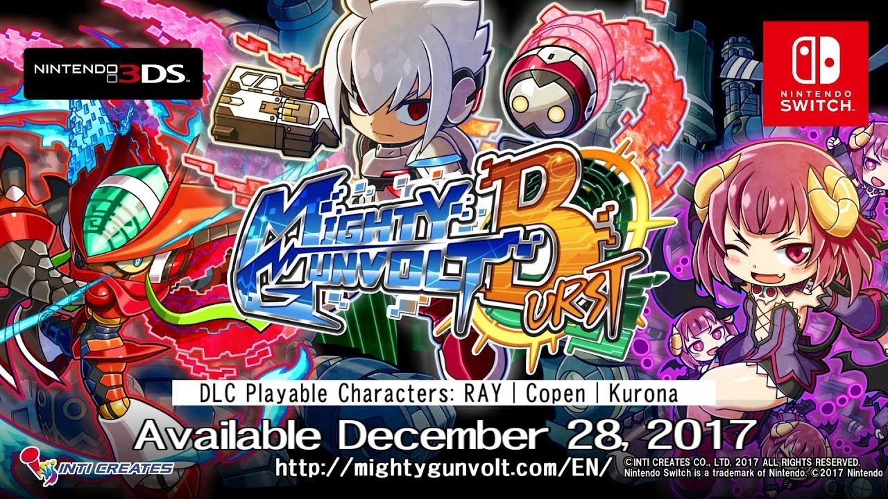 Neuer DLC für Mighty Gunvolt Burst