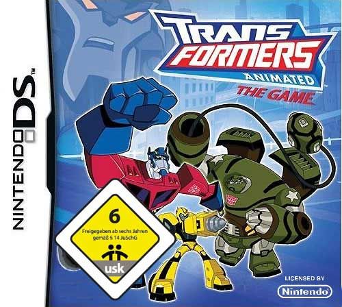 Transformers Animated - The Game Cover