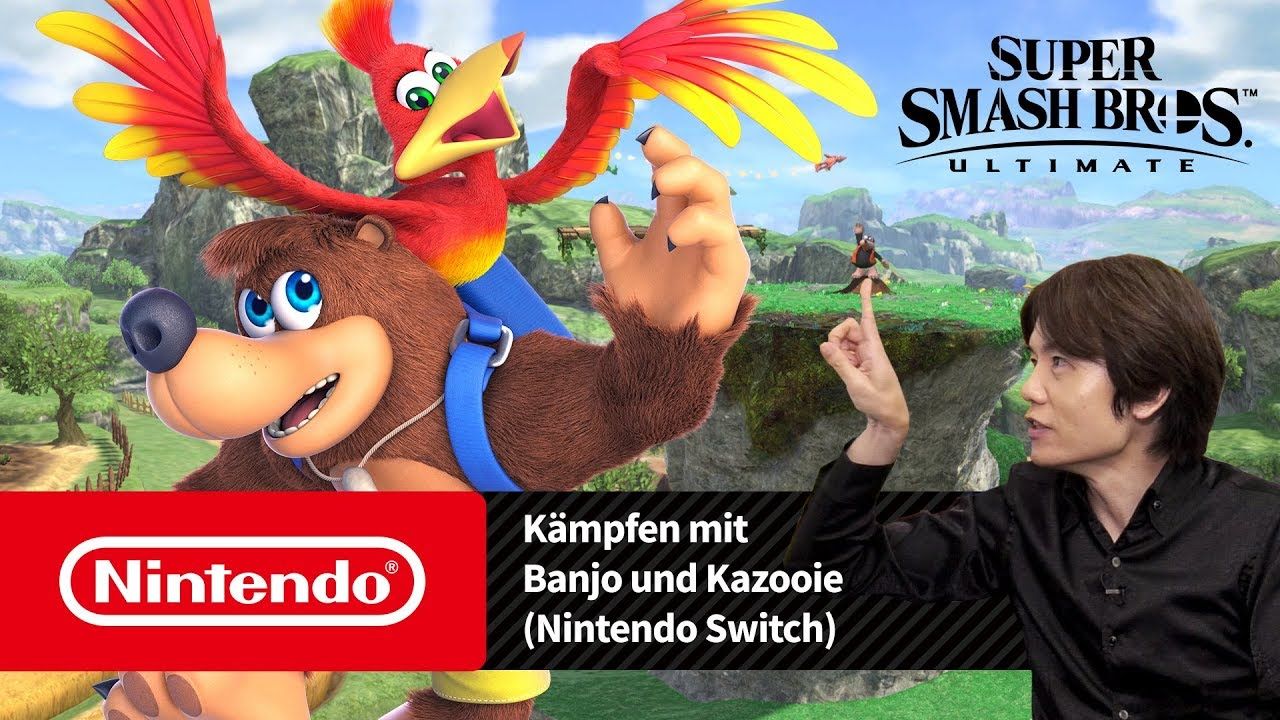 Super Smash Bros. Ultimate: Banjo und Terry Bogard
