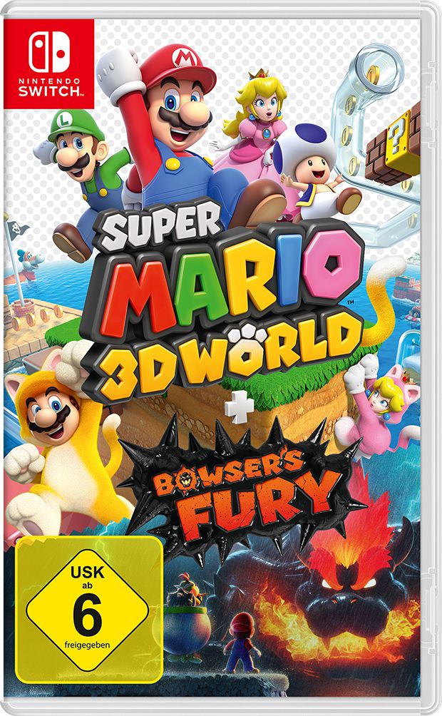 Super Mario 3D World + Bowsers Fury Cover