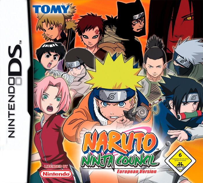 Naruto: Ninja Council - European Version Cover