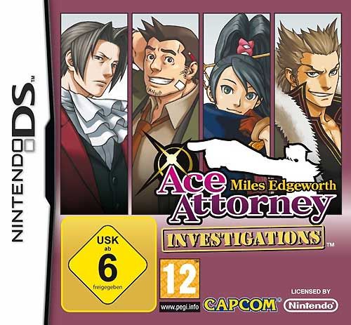 Ace Attorney Investigations: Miles Edgeworth Cover