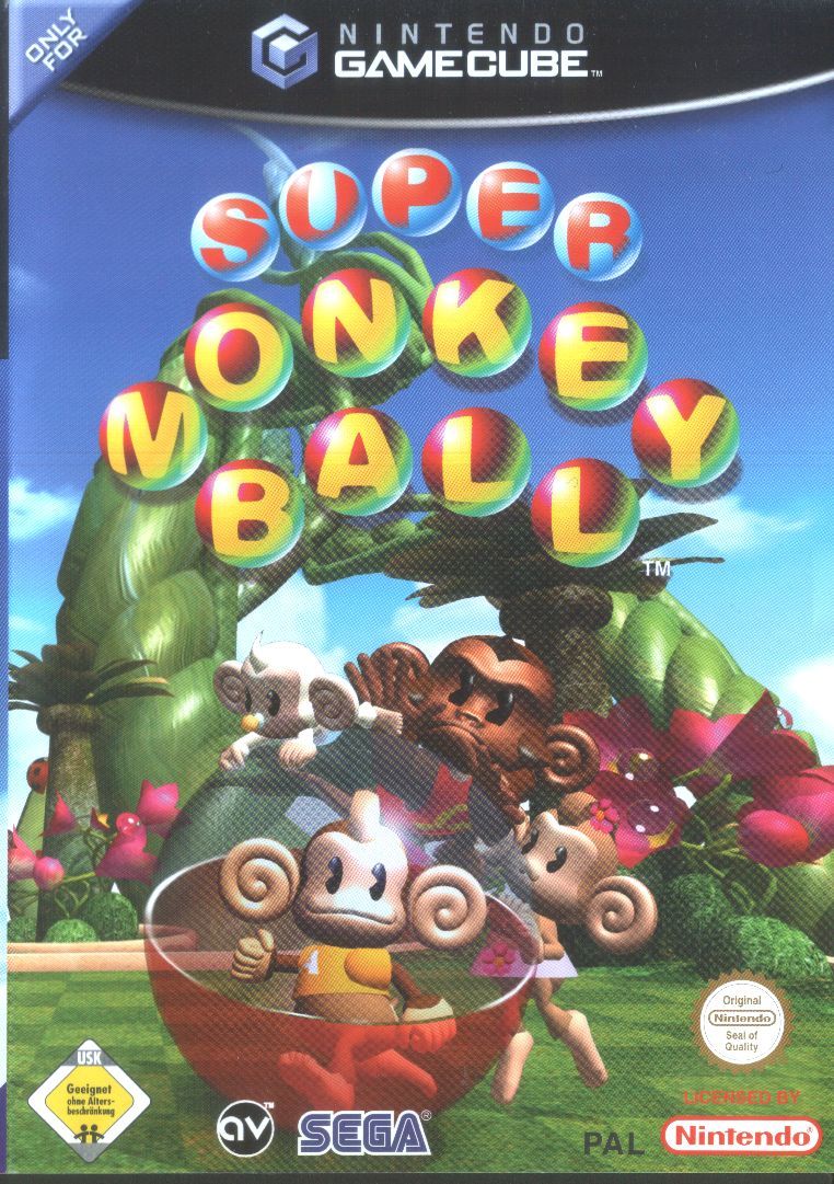 Super Monkey Ball Cover