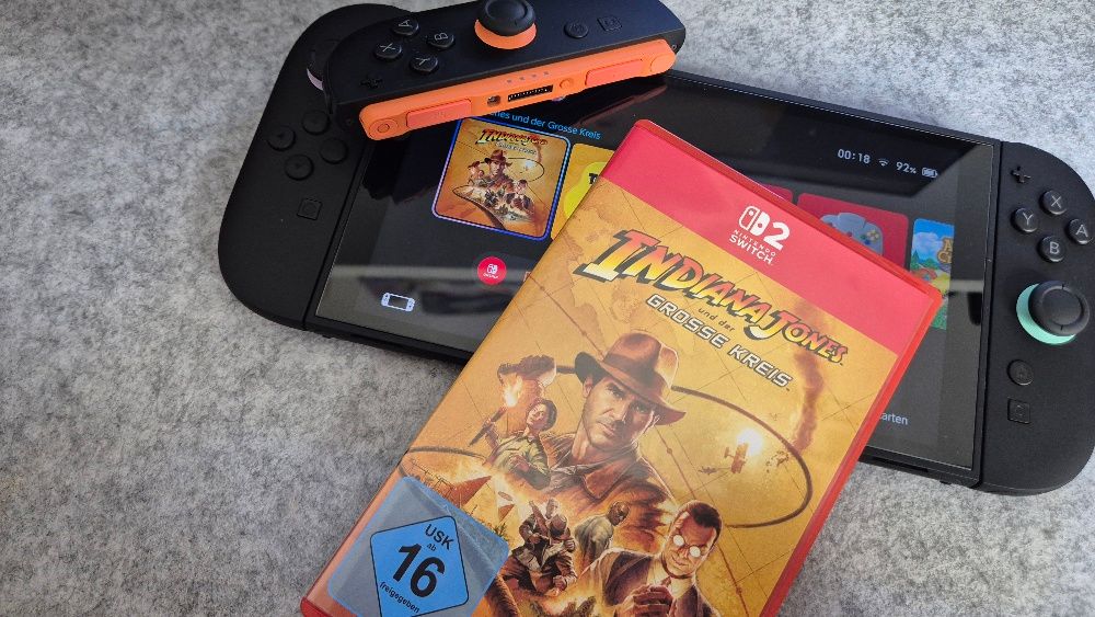Indiana Jones und der Große Kreis komplett auf Cartridge