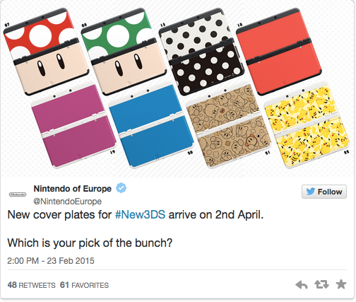 Neue Cover-Plates für den N3DS