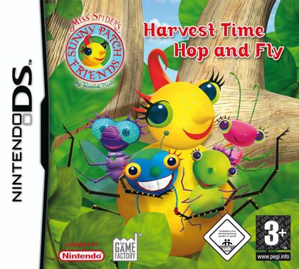 Miss Spider: Harvest Time Hop and Fly Cover
