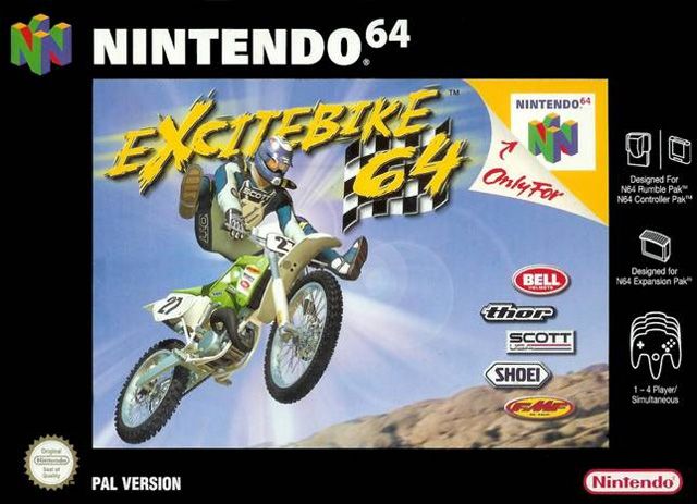 Excitebike 64 Cover