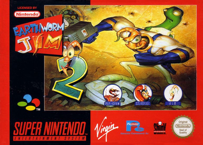 Earthworm Jim 2 Cover