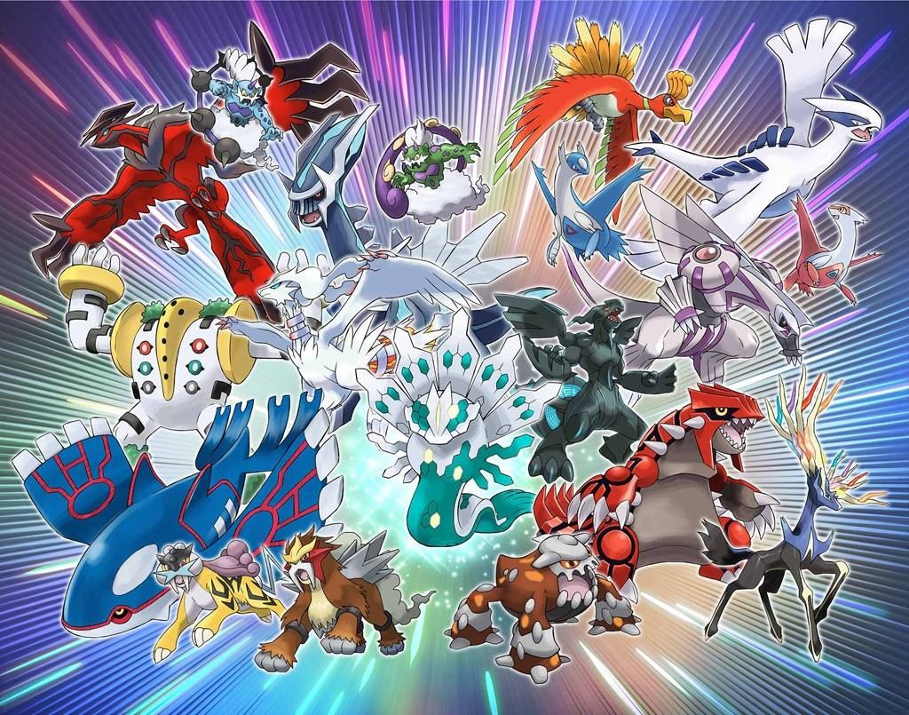 Legendäre Pokémon für 2018