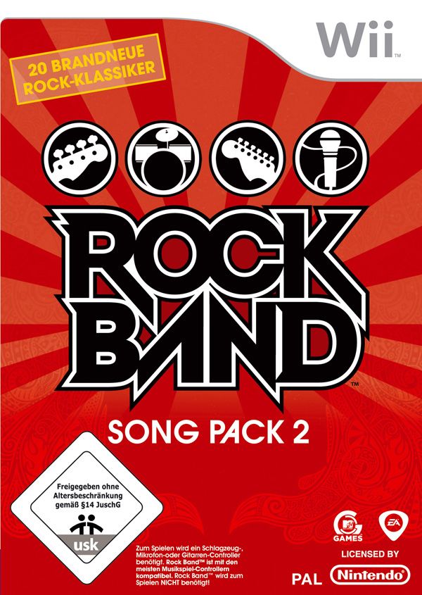 Rock Band - Song Pack 2 Cover