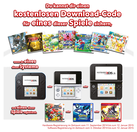 3DS Winter-Bonusspielaktion